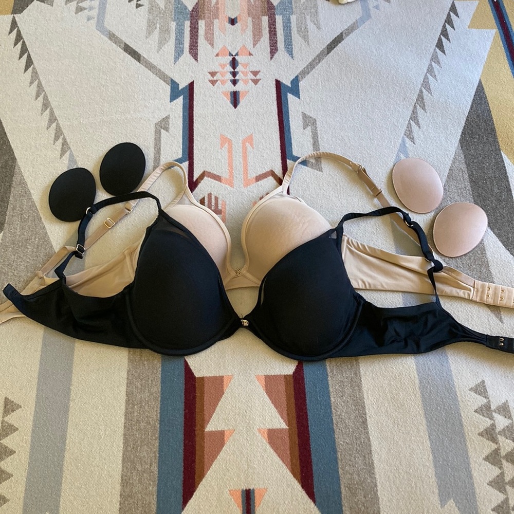 ThirdLove Classic Contour Plunge Bras 34C 1/2